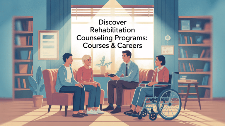 Rehabilitation Counseling Programs: Courses & Careers