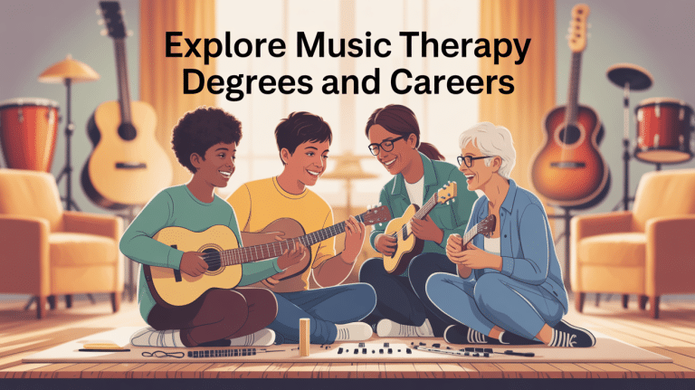 Music Therapy Degrees: Curriculum & Career Opportunities