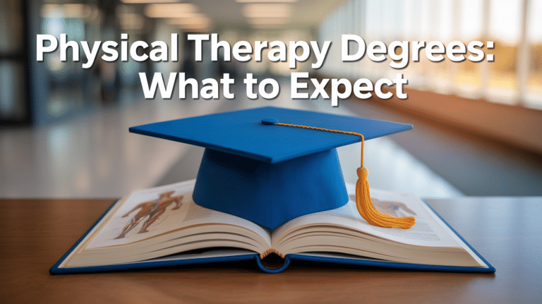 Physical Therapy,Physical Therapy Degrees: What to Expect