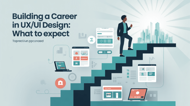 UX/UI Design,Building a Career in UX/UI Design: What to Expect