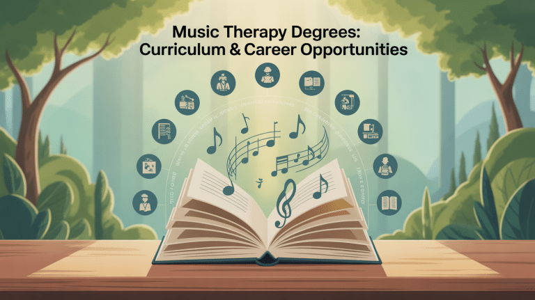 Music Therapy Degrees: Curriculum & Career Opportunities