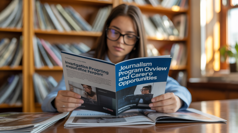 Journalism,Journalism Program Overview and Career Opportunities