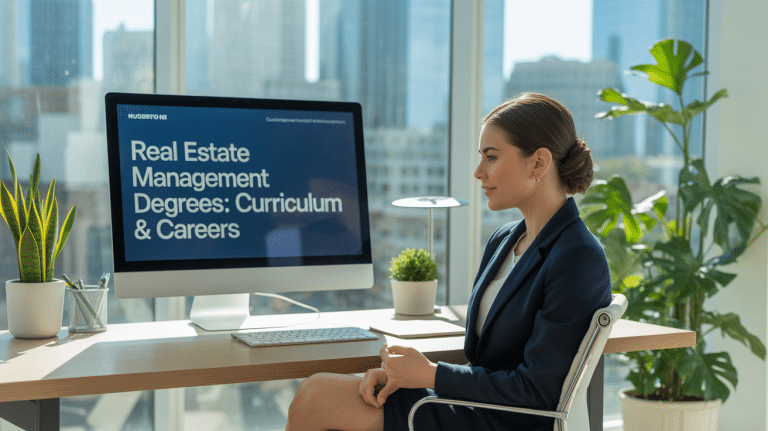Real Estate Management Degrees: Curriculum & Careers