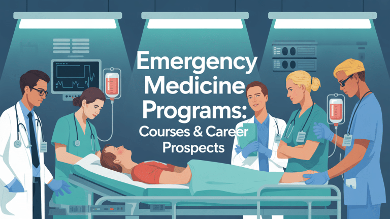 Emergency Medicine Programs: Courses & Career Prospects