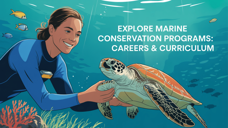 Marine Conservation Programs: Curriculum & Job Opportunities